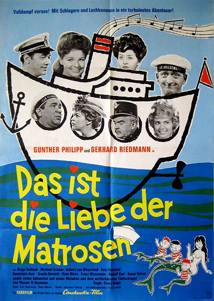 Das ist die Liebe der Matrosen (1962) постер