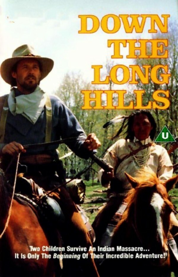 Louis L'Amour's Down the Long Hills (1986) постер